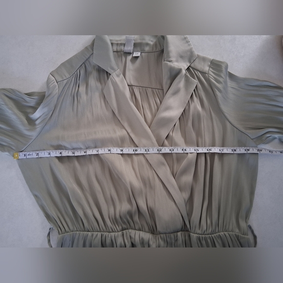 Joie/ Elegant Sage Green Jumpsuit/ Pleated/ Size US S - Picture 16 of 16